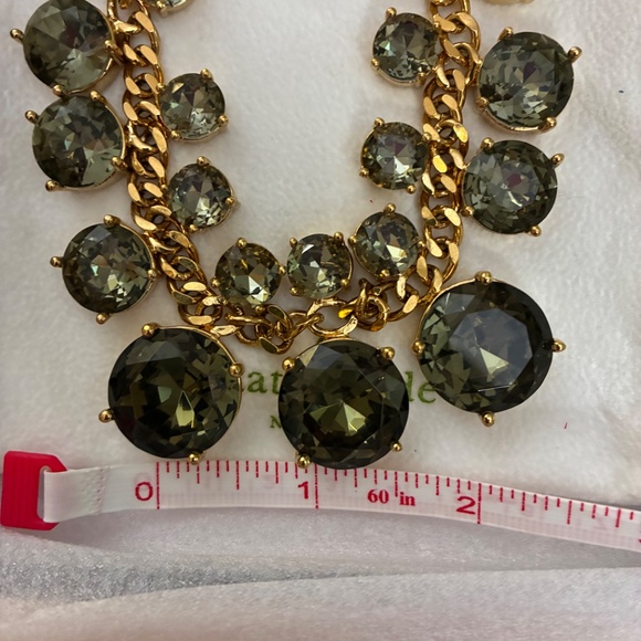 Kate Spade Crystal Court Statement Necklace - Picture 9 of 9